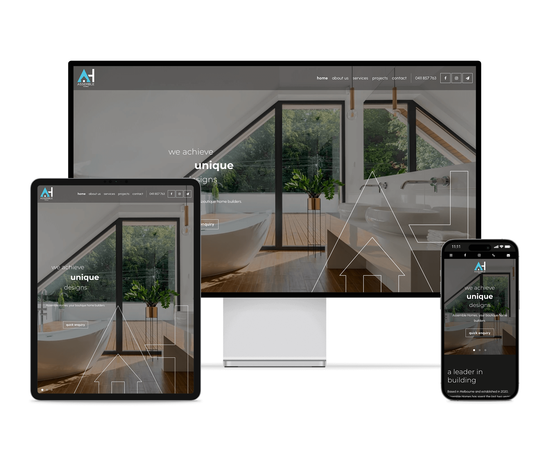 Website Design on all devices